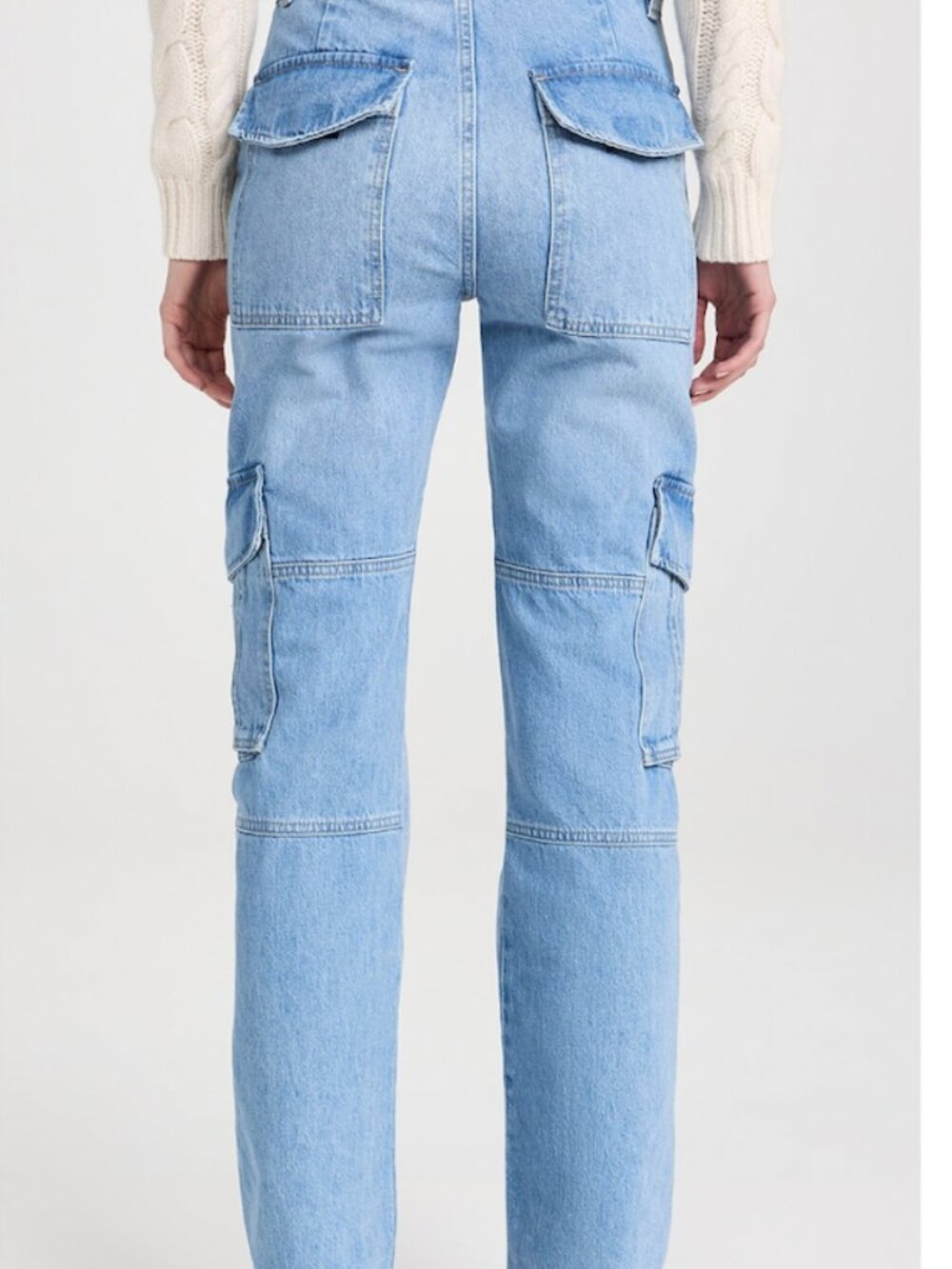 Frame High Rise Utility Straight Leg Jean - Picture 3 of 3